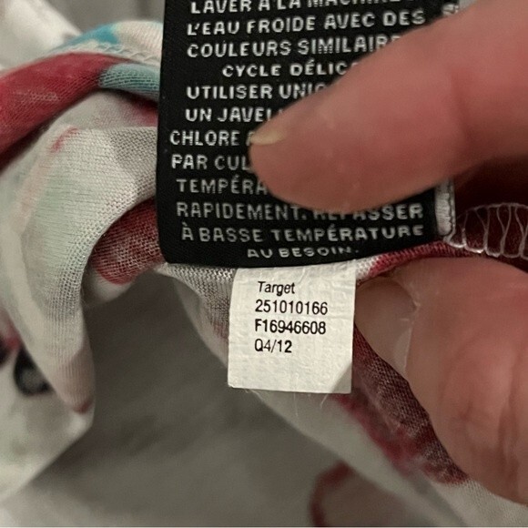 Prabal Gurung for Target Mesh Top Neon Graphic Sleeveless Top Size Large - Picture 10 of 10